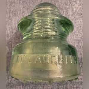 Vintage McLaughlin Glass Insulator #20